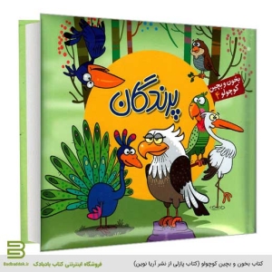 کتاب بخون و بچین کوچولو 4 (پرندگان) - کتاب پازلی از نشر آریا نوین